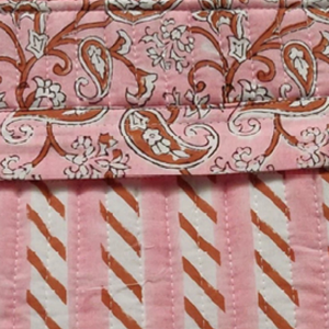 Housse d'ordinateur portable matelassée en coton doux, imprimée à la main, design artisanal de Jaipur, pour voyage et usage quotidien, durable, avec fermeture éclair - Product Image 2