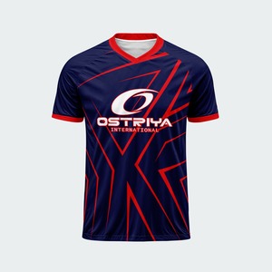 Nueva Camiseta de Fútbol con Diseño Tribal Personalizado, Impresión por Transferencia de Calor, 100% Poliéster, Antibacteriana, Manga Corta - Product Image 4