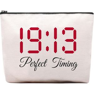 Borse Cosmetiche Rosse e Nere per Confraternite Greche, Regalo per Sorelle e Amiche - Product Image 1