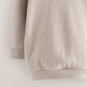 เสื้อฮู้ดโอเวอร์ไซส์แบบเรียบสำหรับเด็กผู้ชาย ผ้าฟลีซระบายอากาศได้ดี คุณภาพสูง ราคาถูก บริการ OEM ออกแบบตามสั่ง สำหรับการสั่งซื้อจำนวนมาก - Product Image 3