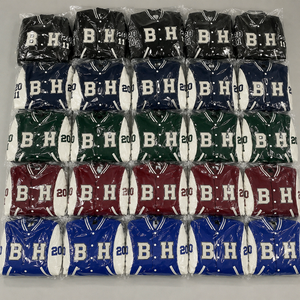 Chaqueta Varsity de Invierno Personalizada para Hombre, Bordado Chenille, Lana, Cuero, Resistente al Viento, Transpirable, OEM, Etiqueta Privada, Letras en la Parte Delantera - Product Image 6