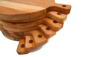 Planche à découper en bois robuste avec surface solide, idéale pour une utilisation quotidienne durable dans les restaurants, les hôtels et les foyers - Product Image 2