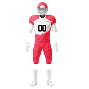 Nouveauté, vente en gros, uniforme de football américain de qualité unique, personnalisé, 100% polyester, uniforme de football américain OEM - Product Image 2
