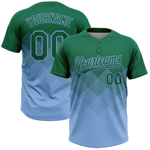 เสื้อเบสบอลซอฟต์บอลแบบสองกระดุม ชุดยูนิฟอร์มเบสบอลซอฟต์บอลสั่งทำได้ สำหรับเด็ก วัยรุ่น ผู้ชาย ผู้หญิง ผู้ผลิตชุดกีฬา - Product Image 1