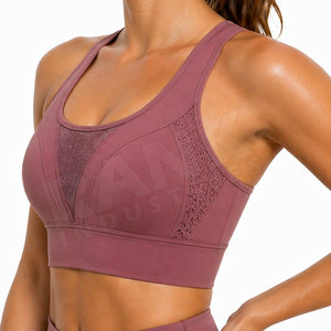 Soutien-gorge de sport rembourré pour femme, nouveau style, idéal pour la salle de sport, les entraînements et le fitness. - Product Image 5