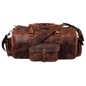 Sac de voyage de luxe en cuir sacs de voyage de nuit pour femmes - Product Image 1