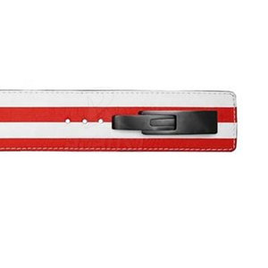 Ceinture de musculation en cuir de vachette durable et confortable pour l'entraînement en salle de sport et les exercices de force - Écologique, légère et respirante - Product Image 3