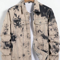 Veste en jean vintage unisexe, col rabattu, boutons sur le devant, manteau décontracté à manches longues, 100% coton, écologique