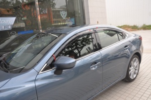 Viseras para Ventanas de Auto HIC, Protectores Contra la Lluvia, Material PMMA, 100% Compatibles con MAZDA 6/Atenza Sedán 4 Puertas 2013~2024 - Product Image 4