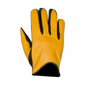 Gants d'hiver en cuir PU écologique à écran tactile, doublure en soie noire, chauds pour la conduite, avec logo personnalisé - Product Image 3