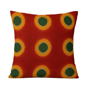 Funda de Cojín Hecha a Mano con Estampado de Bloques, 100% Algodón, Ecológica, Lavable, Estilo Moderno, Personalizable, para Decoración del Hogar - Product Image 4