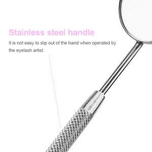 Professional Autoclavable Personalized Single Eyelash <b>Mirror</b> | Medical-Grade Stainless Steel Wall-Mounted Gold-Plated for - Product Image 4