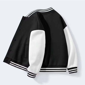 Vestes universitaires 100 % coton pour hommes, personnalisables, col montant, réversibles, respirantes, confortables pour l'hiver, toutes tailles, vente en gros 2025 - Product Image 3