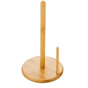 Organisateur d'épices en bois d'acacia écologique tendance - Support multifonctionnel rustique pour serviettes en papier pour comptoir de cuisine - Product Image 6