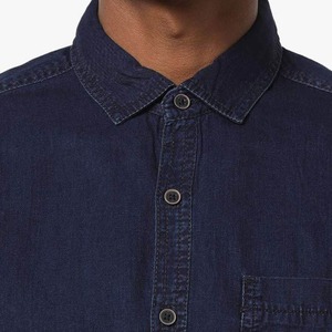 Camisa de Mezclilla para Hombre, Diseño Personalizado 2026, Ropa de Moda, 100% Algodón, Marca Privada, Talla Regular, Estilo Vintage - Product Image 5