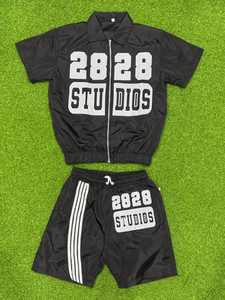 Conjunto de Dos Piezas Personalizable para Mujer TAHAD 2026, Sudadera con Capucha y Pantalones Cortos con Patrón Sólido y Parche Bordado, Chándal para Dama - Product Image 2