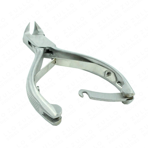 Coupe-ongles professionnel en forme de lune, robuste, en acier inoxydable, pour podologie, avec logo personnalisé OEM - Product Image 2