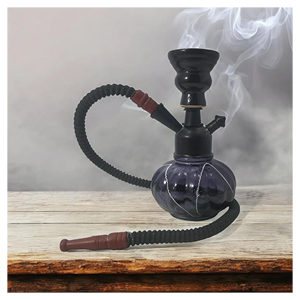 Cachimba de Diseño con Hermosos Adornos para Salones de Lujo, Cachimba como Pieza Decorativa Elegante para Hostelería - Product Image 1