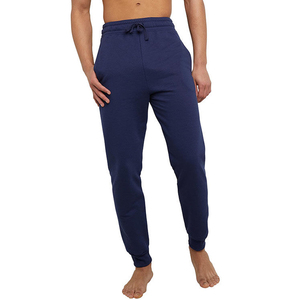 Pantalon de survêtement décontracté pour homme, style unique et personnalisé, taille haute, coupe droite, automne-hiver, 100% coton molletonné épais - Product Image 1