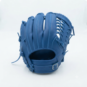 Professional Leather <b>Baseball</b> Glove H-Web Right-Handed Full Finger Hook And Loop Closure Outfield Adult All Seasons - Product Image 3