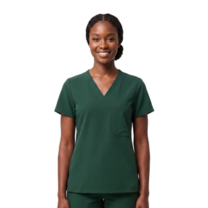 Tenues de Travail Personnalisées pour le Personnel Médical des Hôpitaux / Chemises de Travail pour Infirmières / Chemises de Travail à Col en V pour Femmes - Product Image 6