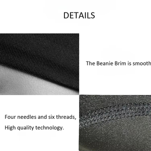 Casquette de cyclisme unisexe personnalisée avec broderie 3D et impression numérique, motif crâne, pour l'hiver - Product Image 5