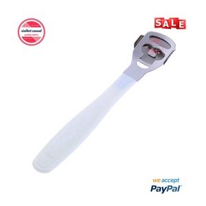 Râpe à callosités et peaux dures pour manucure, lime à pieds avec manche en plastique, rasoir à callosités, demi-blanc, taille personnalisée - Product Image 6