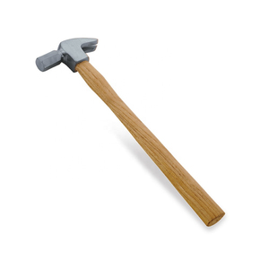 Martillo de Herrador de Acero Inoxidable Premium con Mango de Madera, Martillo Profesional para Herraduras de Caballos, Recorte y Reparación, CE ISO - Product Image 1
