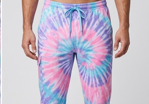 ชุดยูนิฟอร์มพยาบาลแบบ Tie Dye เสื้อคอวีแขนสั้นสำหรับผู้ชาย - กางเกงพยาบาลเอวสูงทรงเข้ารูป \ ชุดยูนิฟอร์มพยาบาลแบบ Sublimation - Product Image 6