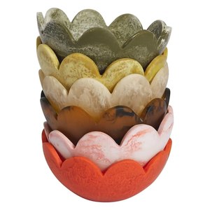 Best Selling Mini Resin Serving Bowl Classic Design Durable Eco-Friendly Polished for Home & Restaurants Desserts Snack Bowl - Product Image 5