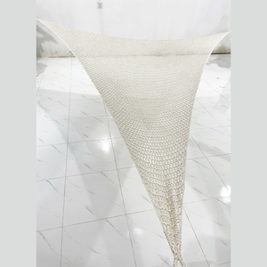 JNC Macrame Boho Handmade Macrame Sun Sail Outdoor <b>Shade</b> Canopy for Garden Resort Patio Wedding Decor - Product Image 5