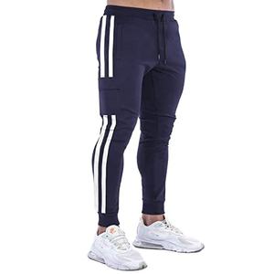 Pantalones Deportivos Casuales de Primera Calidad, Transpirables, para Entrenamiento, Último Modelo, de Algodón Terry con Cordón, Precio Económico - Product Image 1