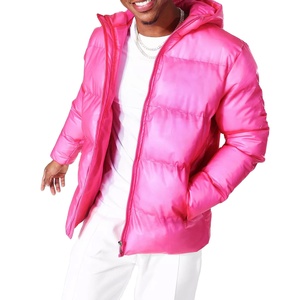 Chaqueta de Invierno para Hombre, Estilo Urbano, con Capucha y Logotipo Frontal, Impermeable y Resistente al Viento, OEM ODM, 2026 - Product Image 1