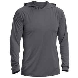 Quick Dry Polyester/Cotton Regular Fit Anti-bacterial <b>Long</b> Sleeve <b>Canvas</b> Men's Shirt Breathable Outdoor Performance Wear - Product Image 4