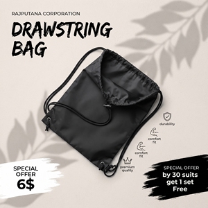 Custom Logo Travel Backpack Drawstring <b>Bag</b> Waterproof Casual Shoulder <b>Bags</b> Unisex Polyester Sports Training Drawstring <b>Bags</b> - Product Image 6