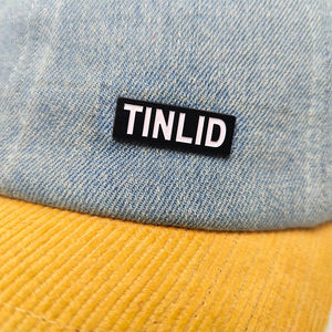 OEM Custom Logo Men High Quality 6 Panel <b>Plain</b> Blank Corduroy Denim Dad Hat Curved Brim Baseball <b>Cap</b> - Product Image 2