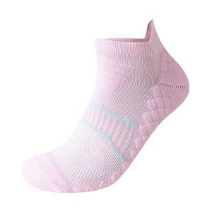 Calcetines Deportivos Negros para Hombre, Corte Bajo, para Correr, Transpirables, con Dos Rayas, para Entrenamiento - Product Image 5