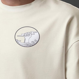 Nueva Camiseta de cuello redondo de verano para hombre de nueva moda Camiseta de manga corta de punto de color a rayas de manga corta - Product Image 4