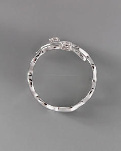 IGI/GIA Lab Grown Vintage 14K oro amarillo boda/anillo de compromiso corte redondo diamante Unisex perfecto aniversario y regalo de fiesta - Product Image 2