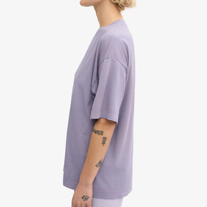 เสื้อยืดโอเวอร์ไซส์ผู้หญิงแบบสั่งทำพิเศษ ผ้าฝ้ายคุณภาพสูง ระบายอากาศ แห้งเร็ว ทรงหลวม ไหล่ตก น้ำหนัก 240 กรัม ขั้นต่ำในการสั่งซื้อน้อย - Product Image 3