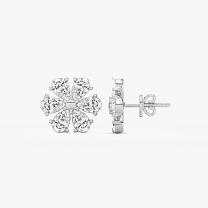 Pendientes de Diamantes Cultivados en Laboratorio con Corte de Pera de 1.8CTW, 12 Piezas, Certificados por IGI, Chapados en Oro de 10/14/18KT, Joyería Moderna para Mujer - Product Image 1