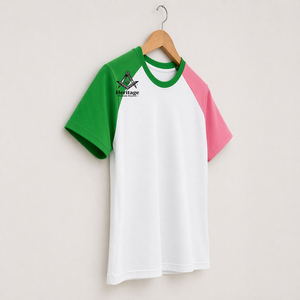 HMR Alpha |   T-shirts pour femmes Kapa Alpha de haute qualité 100% coton, logo personnalisé de la sororité, coupe ajustée douce, été, écologiques - Product Image 4