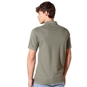 2025 nuevo diseño algodón poliéster secado rápido Polo Casual manga corta tejido hombres polos con impresión personalizada - Product Image 4