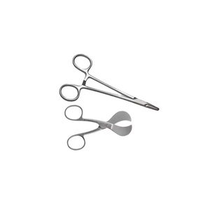 Ensemble d'instruments chirurgicaux gynécologiques à usage manuel, en acier inoxydable, réutilisables, pour interventions chirurgicales mineures et formation - Product Image 5