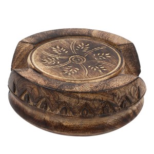 Sous-verres en bois d'acajou faits à la main avec motif artistique Van Gogh - Vente en gros - Product Image 5