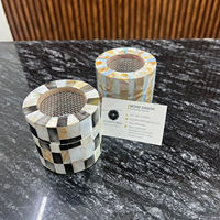 Brûleur de Bakhoor élégant en nacre, support d'encens artisanal en bois de bambou, encens religieux indien, parfum d'ambiance pour la maison, forte demande