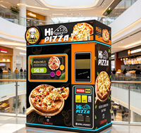 Distributeur automatique de pizzas entièrement automatique, équipement de vente en libre-service intelligent pour les entreprises et la vente au détail