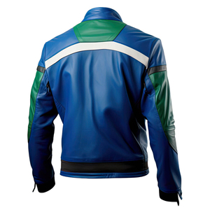 <b>Men</b> Canvas Breathable Motorcycle <b>Jacket</b> with Front Logo-Racing Protective Gear - Product Image 6