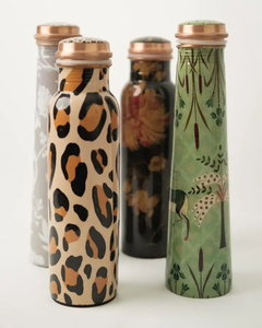 Botella de Agua de Cobre al por Mayor con Juego de 2 Vasos de Regalo |   Juego de Vasos de Cobre Impresos - Product Image 3