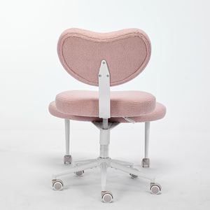 Sedia da Meditazione con Ruote e Design a Gambe Incrociate, Adatta per ADHD, Supporto Lombare Regolabile, Girevole - Product Image 4